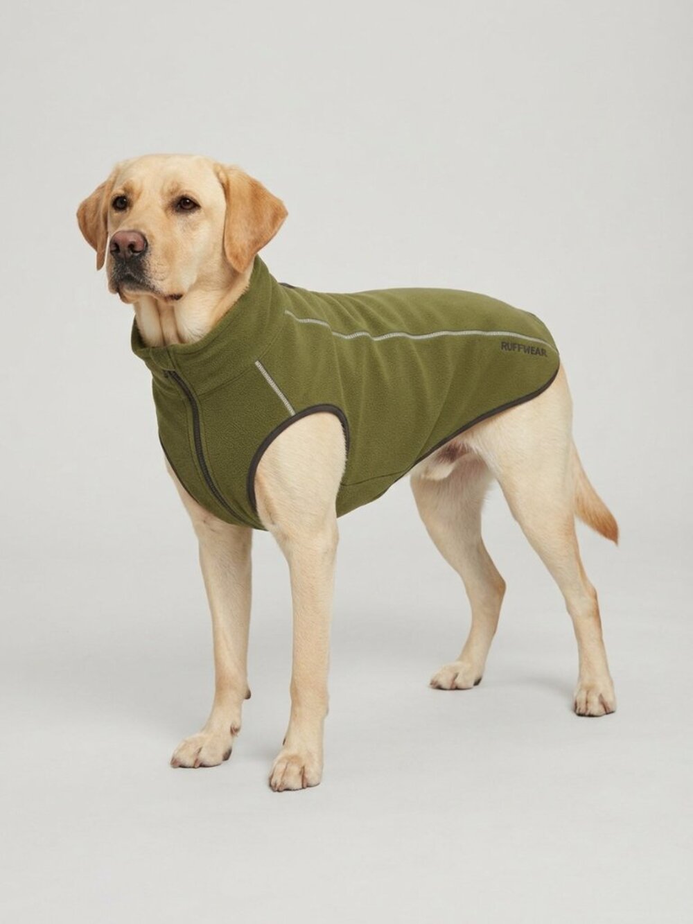 Ruffwear Green Dog Fleece Jacket Sweater Vest Size Medium Outdoor Pet Gear M